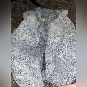 Koolaburra by UGG Soft Blue Fleece Outerwear